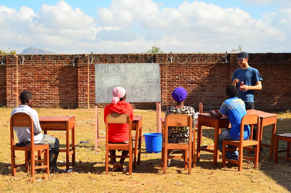 stayed at orphanage centre